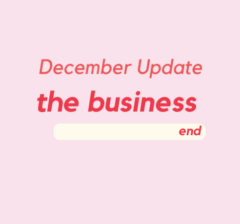 December Business Update